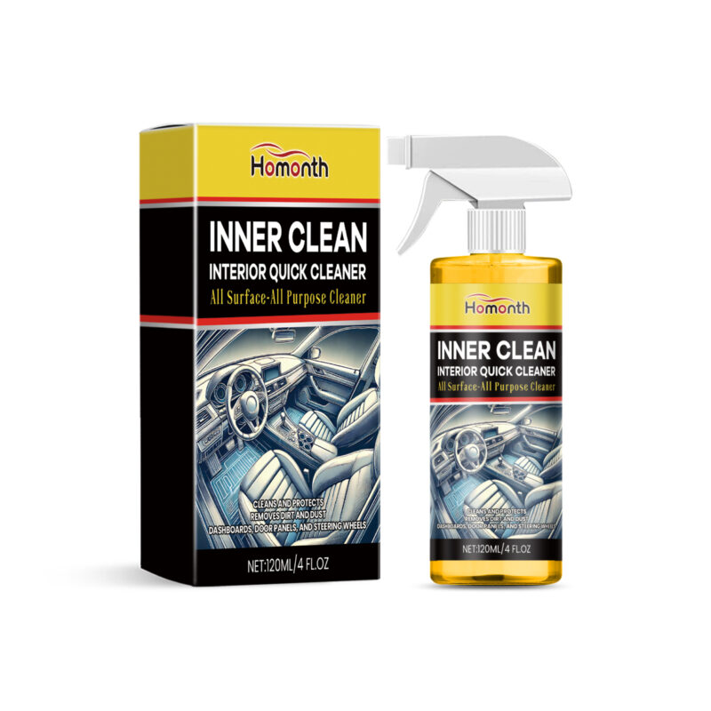 Homonth Multi-Purpose Car Interior Cleaner fast-acting safe surface formula for car interiors