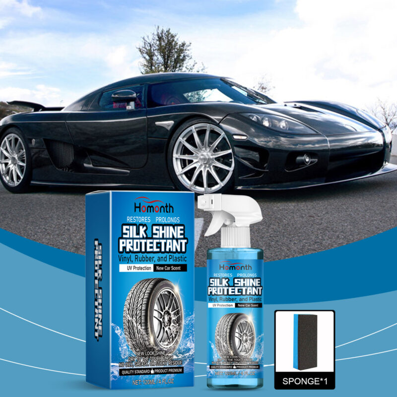 Homonth Multi-Purpose Car Wheel Protectant – Fast-Acting, Surface-Safe Tire & Trim Care - Image 2
