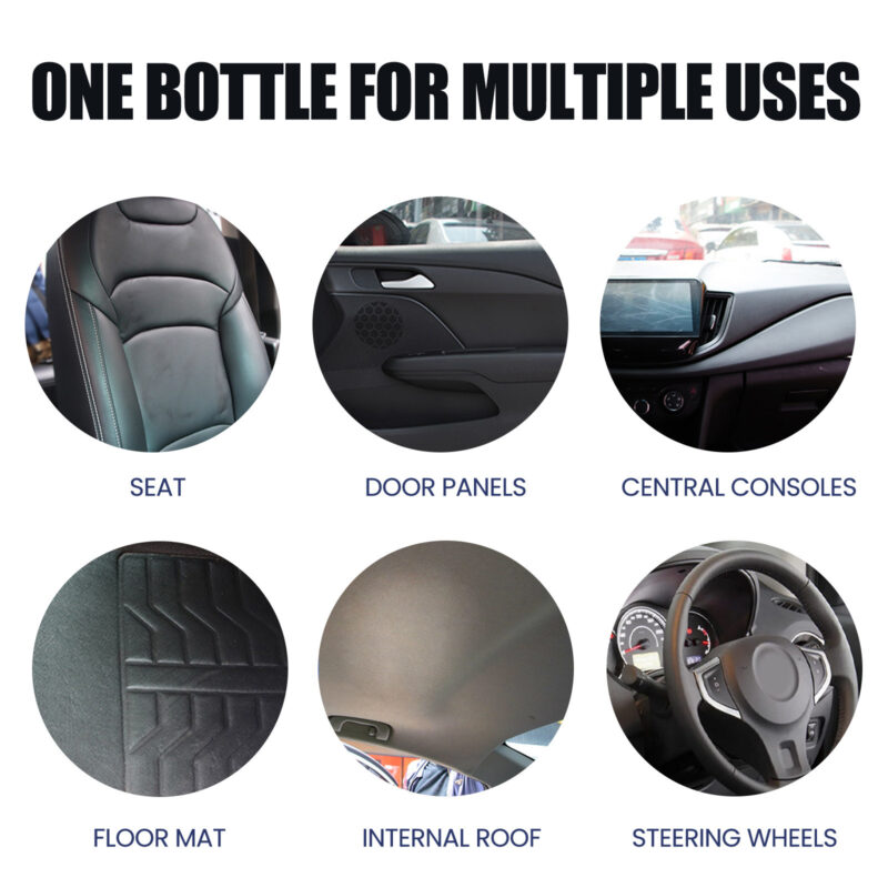 Homonth Multi-Purpose Foam Cleaner: Car Interior & Rust Remover, Surface-Safe - Image 3