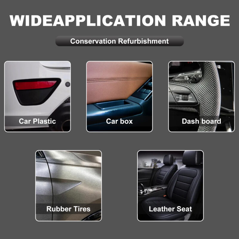 Homonth Plastic Restorer: Multi-Purpose Car Interior Cleaner & Rust Protection Formula - Image 4