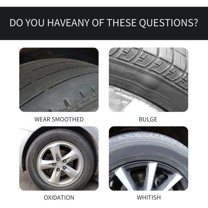 Homonth Rapid Ceramic: Fast-Acting Car Tire Cleaner & Hub Protector - Image 3