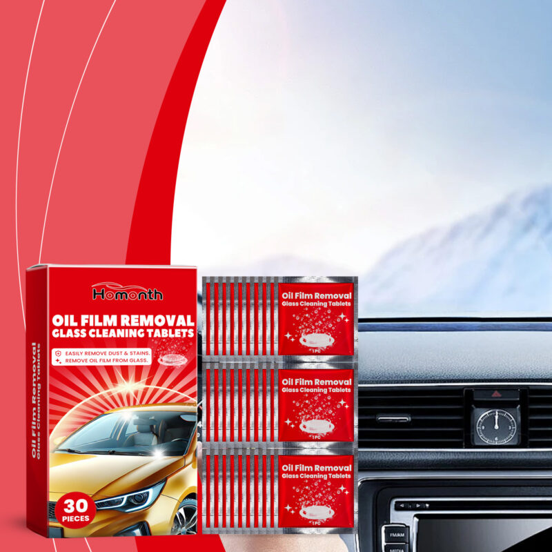 Homonth Windshield Washer Sheets: Anti-Fog, Waterproof Car Glass Cleaner – Safe & Fast-Acting - Image 2