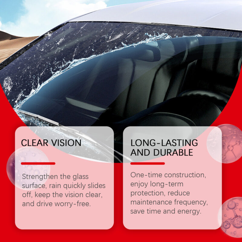 Homonth Windshield Washer Sheets: Anti-Fog, Waterproof Car Glass Cleaner – Safe & Fast-Acting - Image 3