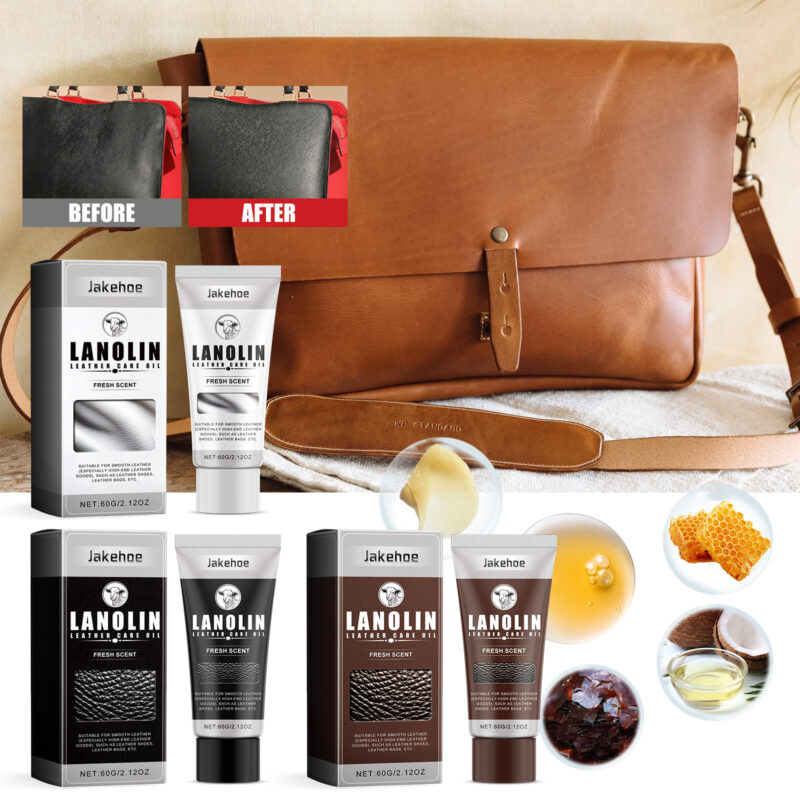 Jakehoe Car Leather Wax Polish: Multi-Purpose Interior Cleaner, Protective Formula - Image 4