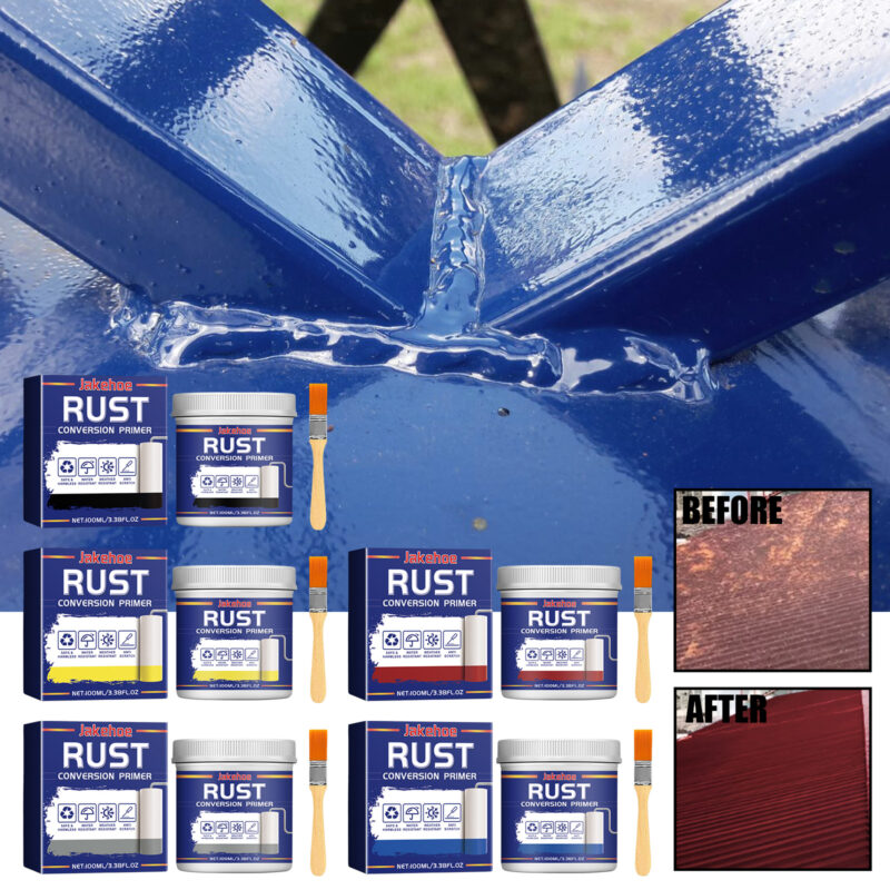 Jakehoe Rust Conversion Primer - Fast-Acting Car Rust Remover, Protective Formula - Image 6