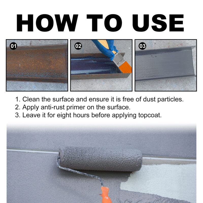 Jakehoe Rust Conversion Primer - Fast-Acting Car Rust Remover, Protective Formula - Image 10