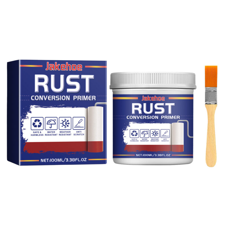 Jakehoe Rust Conversion Primer - Fast-Acting Car Rust Remover, Protective Formula - Image 2