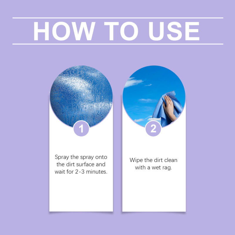Jaysuing Car Glass Cleaner: Fast-Acting, Safe Interior Glass Cleaner – Dust & Grease Removal - Image 6
