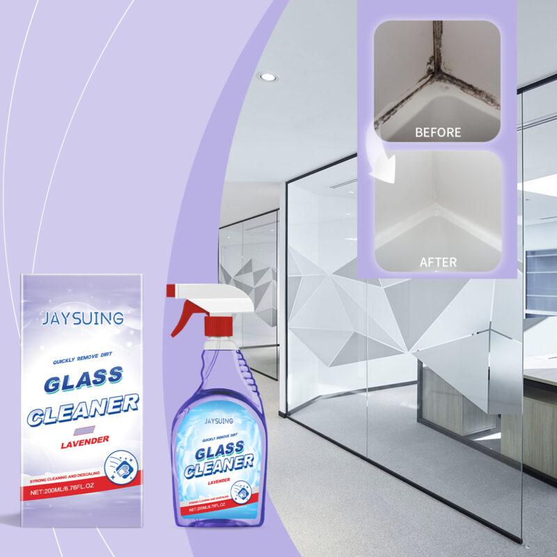 Jaysuing Car Glass Cleaner: Fast-Acting, Safe Interior Glass Cleaner – Dust & Grease Removal - Image 2