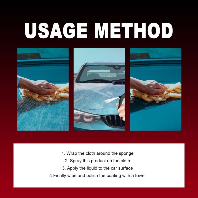 Jaysuing Car Paint Protector Spray: Hydrophobic Coating, Scratch Repair, Multi-Purpose - Image 6