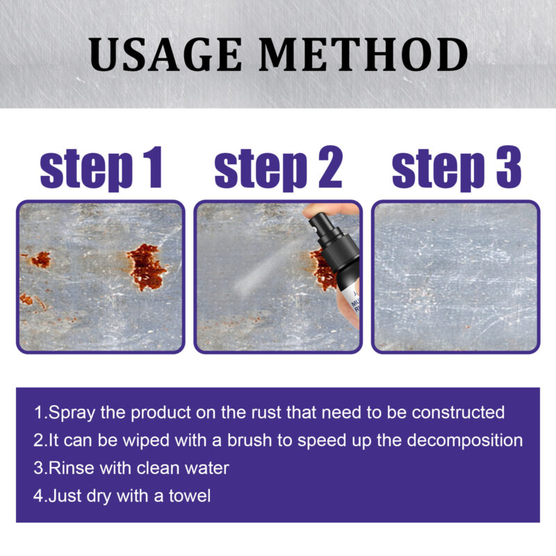 Jaysuing Car Rust Remover (50ml) – Multi-Functional, Fast-Acting Protective Formula for Metal Parts - Image 6