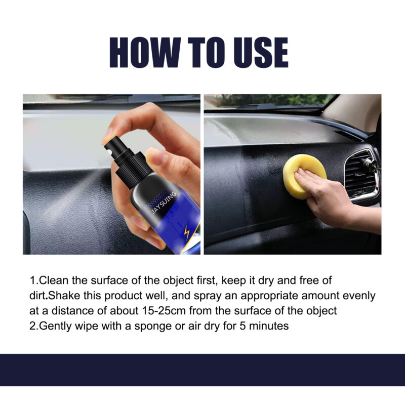 Jaysuing Car Upholstery Repair Spray – Multi-Purpose, Safe Interior Cleaner & Protective Formula - Image 5