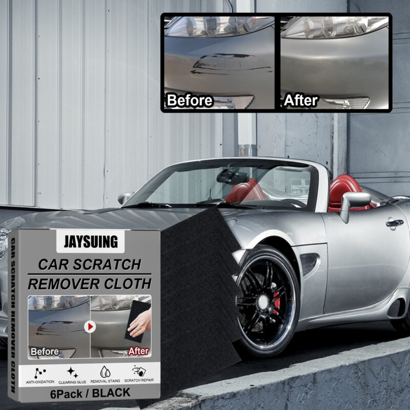 Jaysuing Nano Flash Cloth: Fast-Acting Car Scratch & Water Stain Remover (Safe for Surfaces) - Image 2