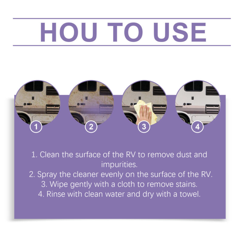 Motorhome Interior Cleaner: Multi-Purpose, Surface-Safe Anti-UV Protective Formula - Image 6