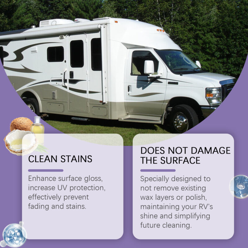 Motorhome Interior Cleaner: Multi-Purpose, Surface-Safe Anti-UV Protective Formula - Image 3