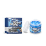 Safe fast-acting multi-function car interior cleaning gel for auto gaps