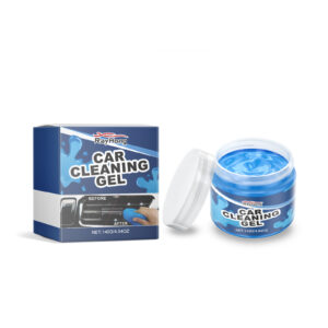 Safe fast-acting multi-function car interior cleaning gel for auto gaps