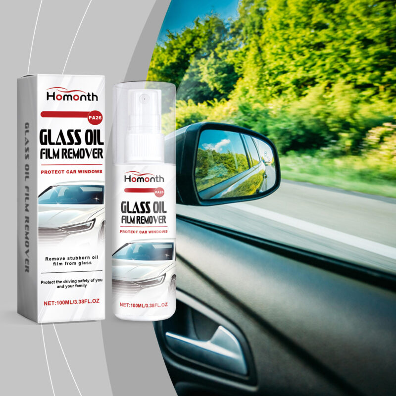 Multi-Functional Car Glass Cleaner: Oil Film Remover, Safe & Fast-Acting - Image 2