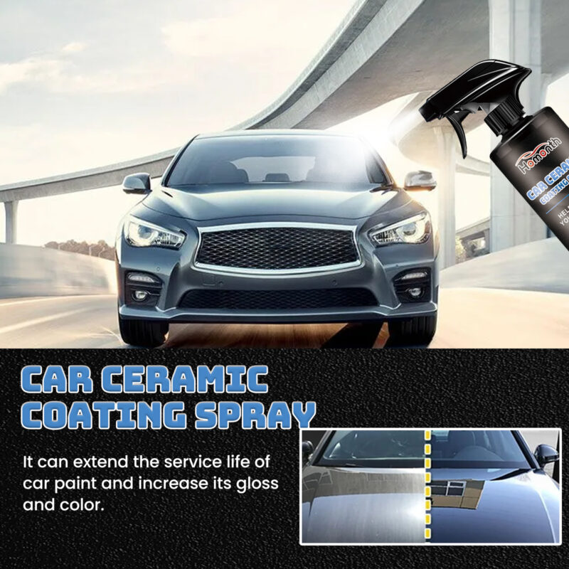 Multi-Purpose Car Ceramic Coating Spray – Fast-Acting, Safe Surface Protection & Paint Brightener - Image 4