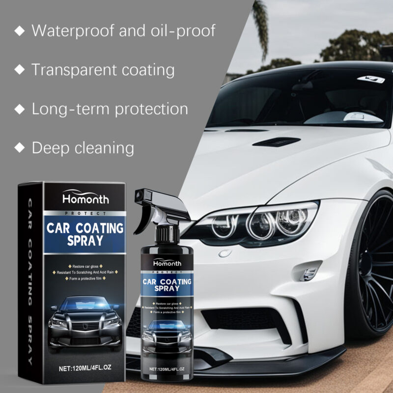 Multi-Purpose Car Ceramic Coating Spray: Scratch Repair, Surface Protection - Image 3
