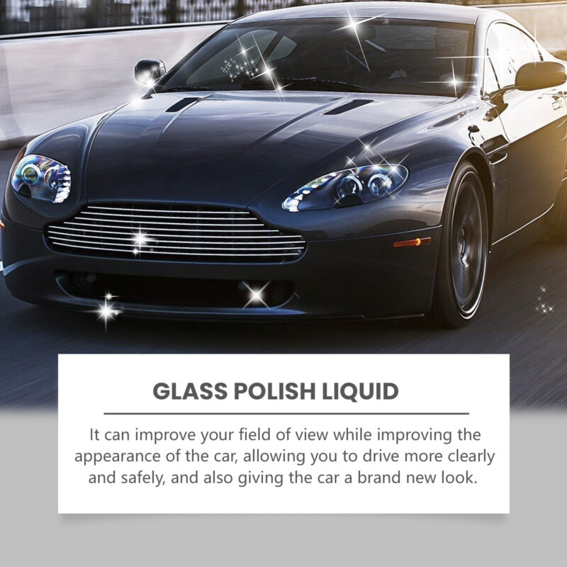 Multi-Purpose Car Ceramic Coating Wax – Glass Oil Film Cleaner, Protective Formula - Image 4