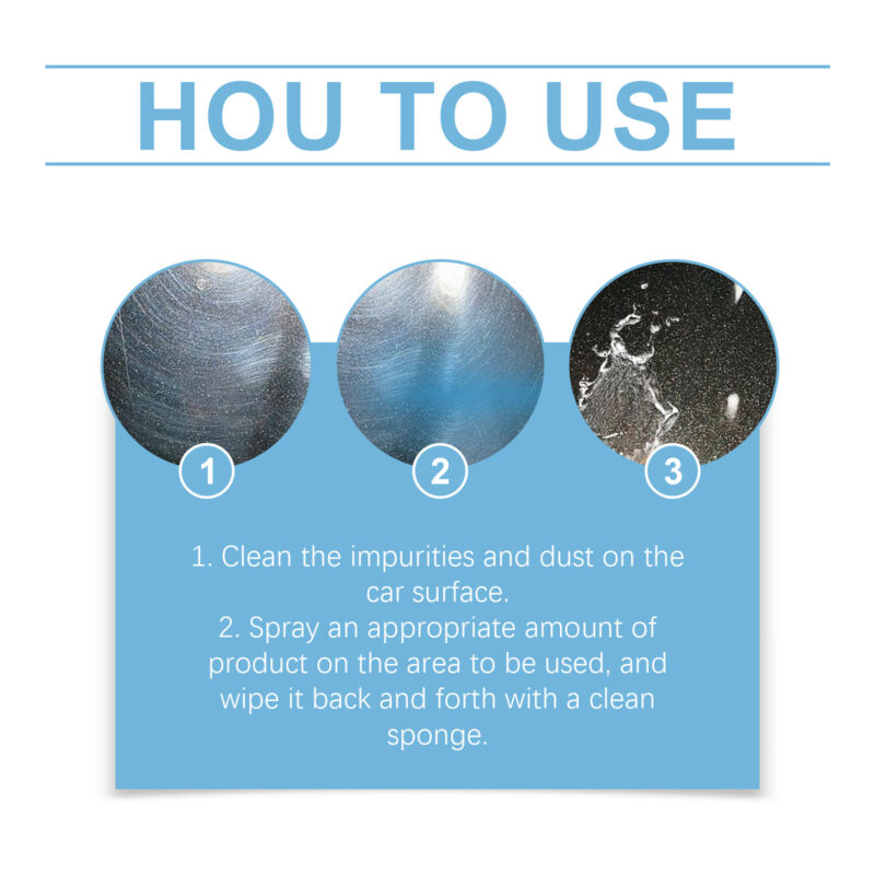Multi-Purpose Car Ceramic Spray: Fast-Acting Waterproof Coating & Protective Formula - Image 6