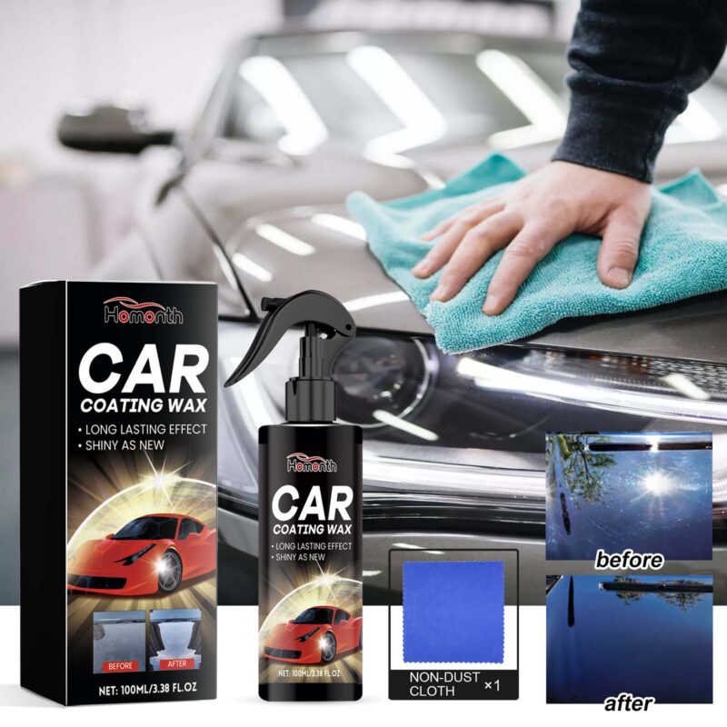 Multi-Purpose Car Coating Agent – Hydrophobic Polish, Protective Formula for Vehicle Maintenance - Image 2