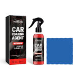 Multi-purpose car coating spray for fast-acting rust protection on metal surfaces