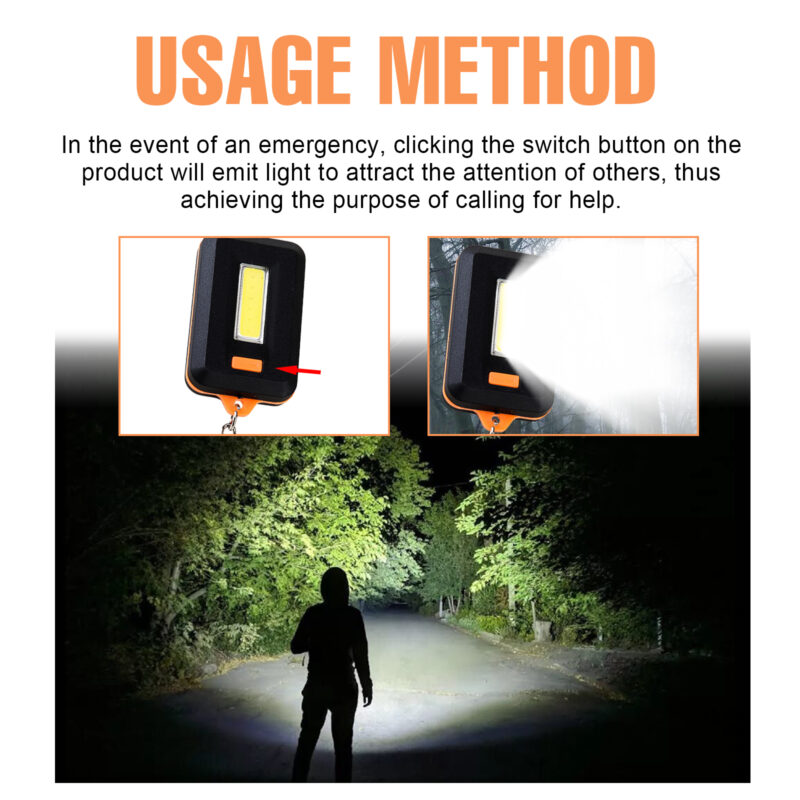 Multi-Purpose Car Emergency Light: Portable Flashlight for Fast-Acting Safety Signaling - Image 6