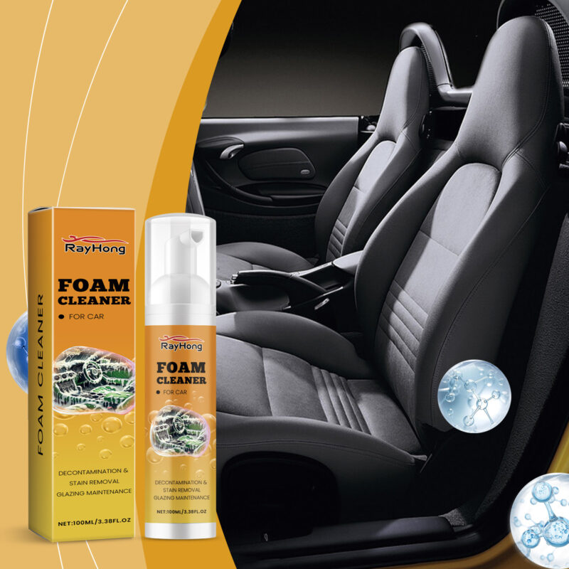 Multi-Purpose Car Foam Cleaner: Fast-Acting Interior Decontamination & Surface-Safe Protection - Image 2