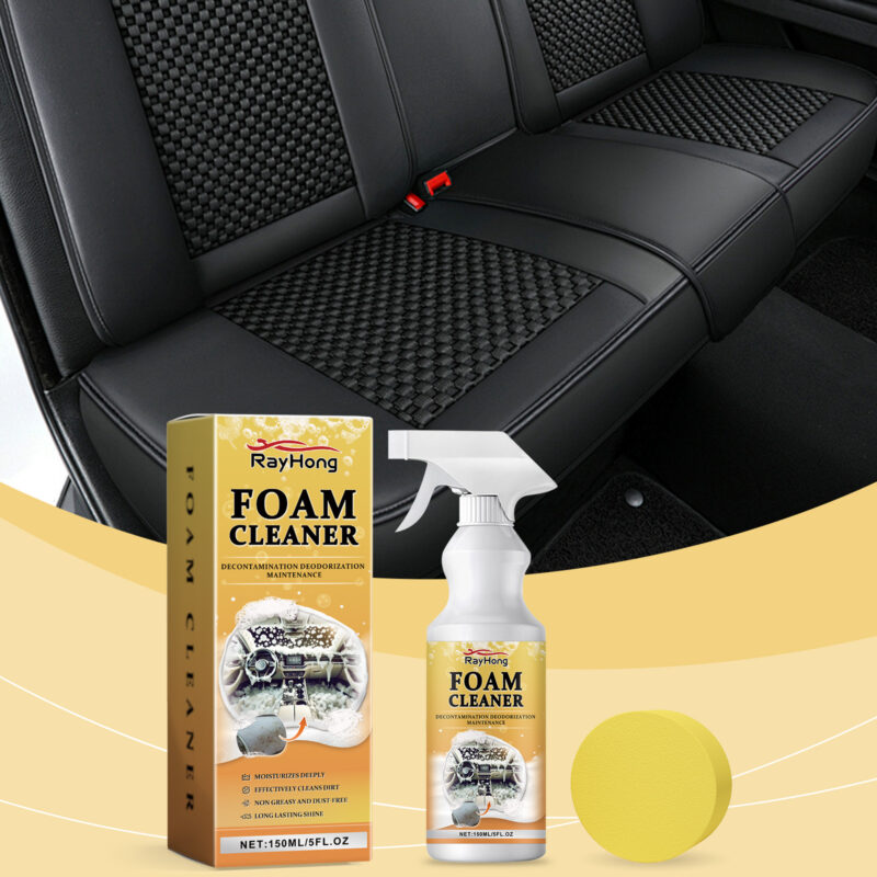 Multi-Purpose Car Foam Cleaner: Interior Seat, Surface-Safe Protective Formula - Image 2