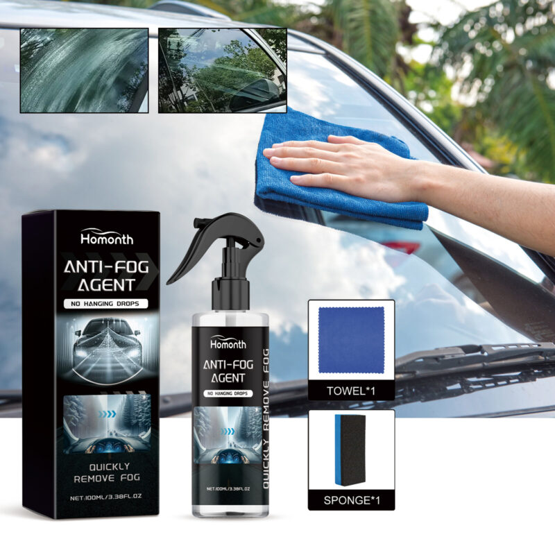 Multi-Purpose Car Glass Anti-Fog Spray – Fast-Acting, Surface-Safe Cleaning Solution - Image 2