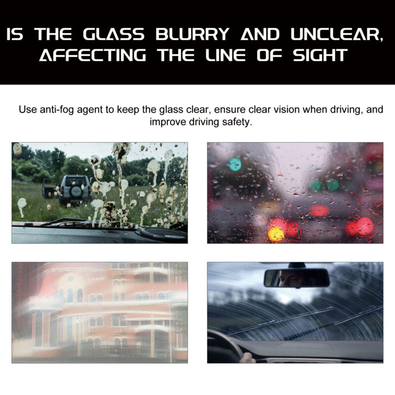 Multi-Purpose Car Glass Anti-Fog Spray – Fast-Acting, Surface-Safe Cleaning Solution - Image 3