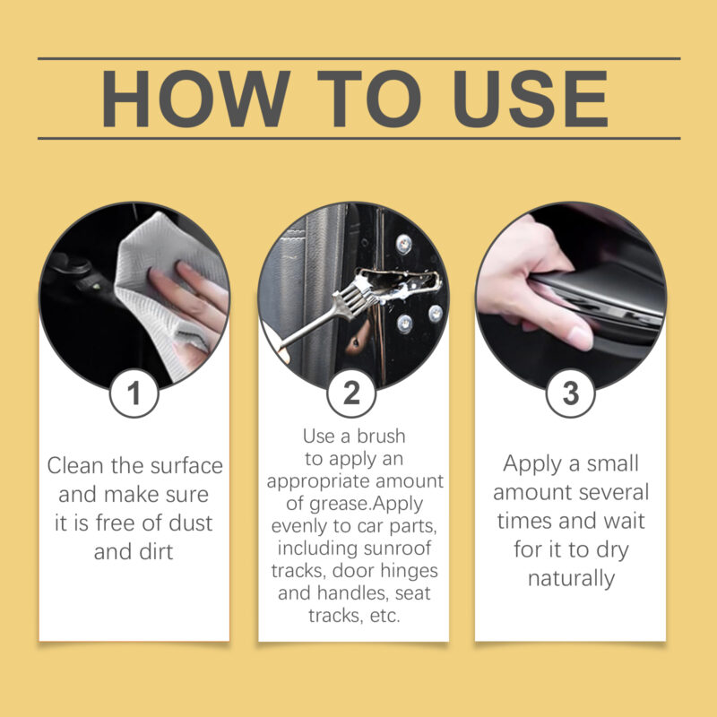 Multi-Purpose Car Grease: Fast-Acting Rust Protection & Interior Maintenance - Image 6