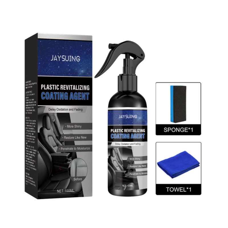 Multi-purpose car interior cleaner fast-acting formula for quick cleaning