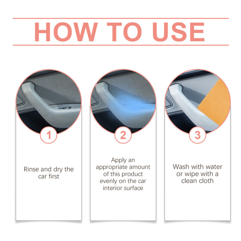 Multi-Purpose Car Interior Cleaner: Fast-Acting, Safe Surface Formula – Car Care Essential - Image 6