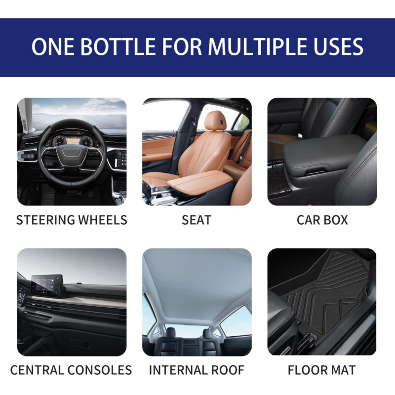 Multi-Purpose Car Interior Cleaner: Fast-Acting, Surface-Safe Formula for Dust & Stain Removal - Image 4