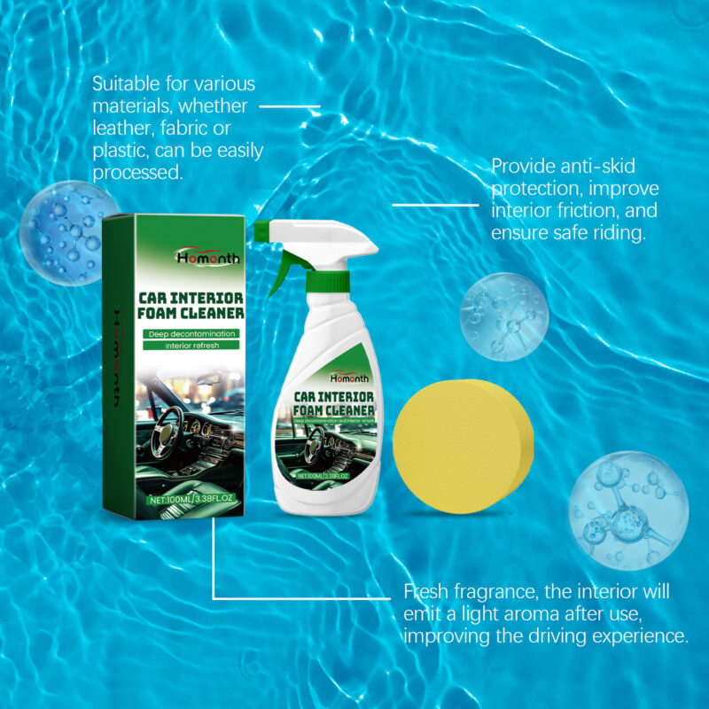 Multi-Purpose Car Interior Cleaner – Fast-Acting, Safe Surface Formula for Stains & Dirt - Image 4