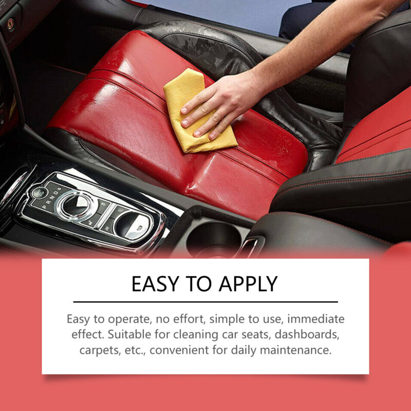 Multi-Purpose Car Interior Cleaner – Fast-Acting, Safe Formula for Seats, Dashboard & Carpets - Image 4