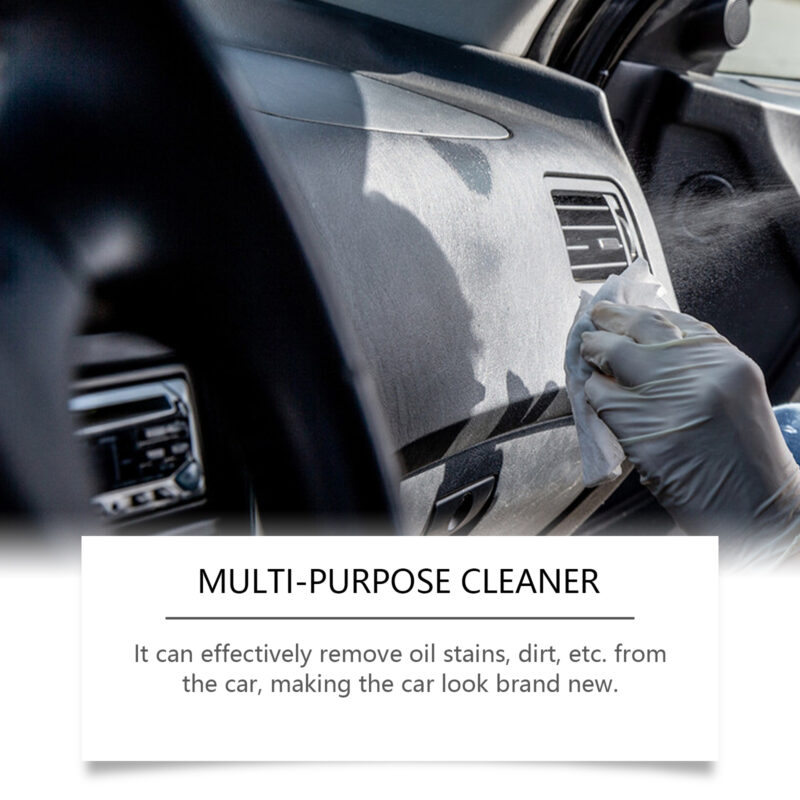 Multi-Purpose Car Interior Cleaner – Fast-Acting, Safe Formula for Seats & Steering Wheels - Image 4