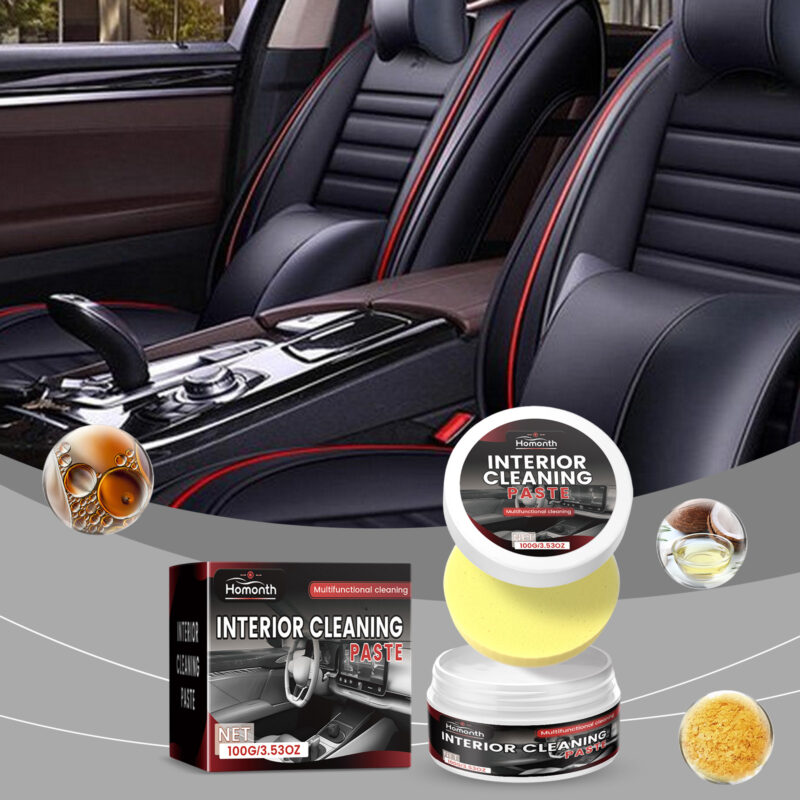 Multi-Purpose Car Interior Cleaner Paste – Deep Cleaning, Safe Surface Formula - Image 2