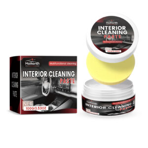 Multi-purpose car interior cleaner paste for deep cleaning upholstery and surfaces