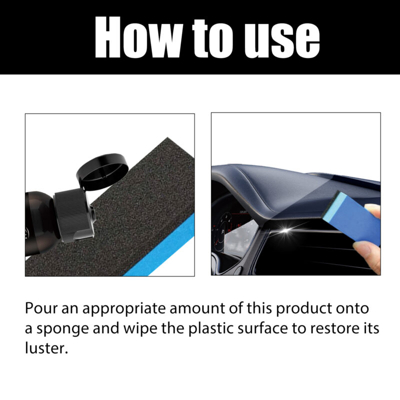 Multi-Purpose Car Interior Cleaner & Plastic Restorer – Fast-Acting, Surface-Safe Formula - Image 5
