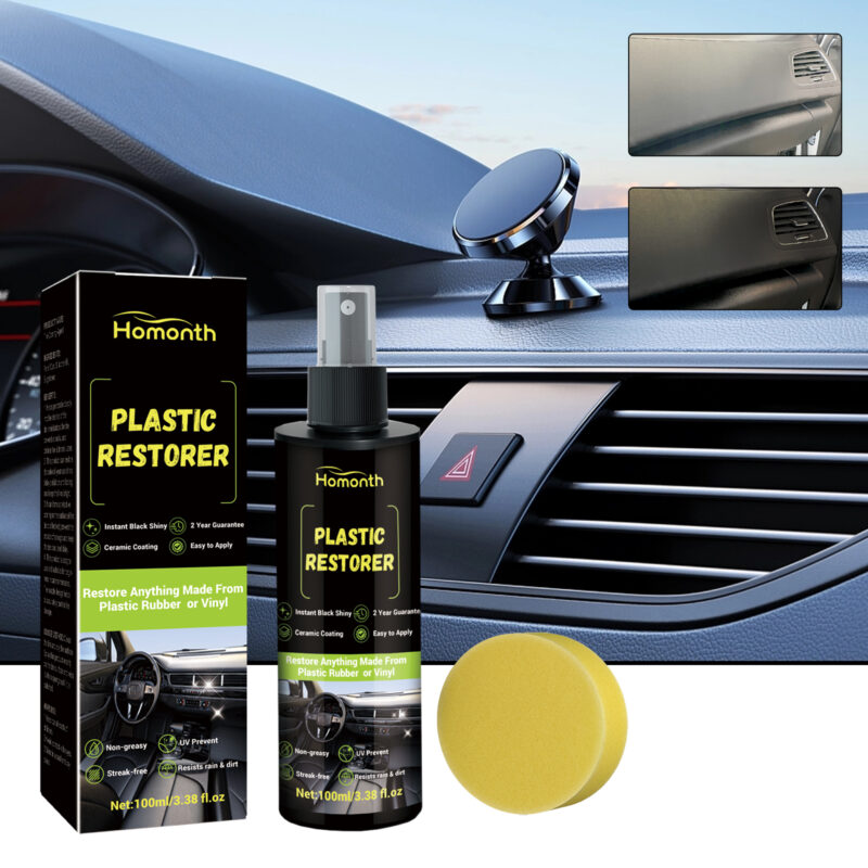 Multi-Purpose Car Interior Cleaner & Plastic Restorer – Safe, Fast-Acting Protective Coating - Image 2