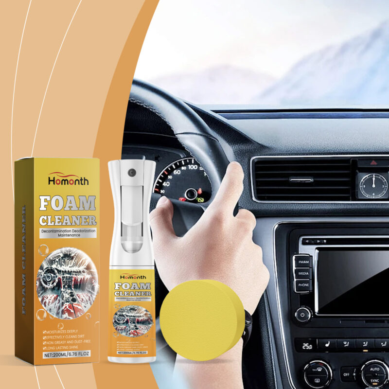 Multi-Purpose Car Interior Foam Cleaner – Fast-Acting, Surface-Safe Protective Formula - Image 2