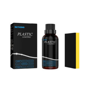 Multi-purpose car interior plastic refurbisher with surface-safe protective formula for interior plastics