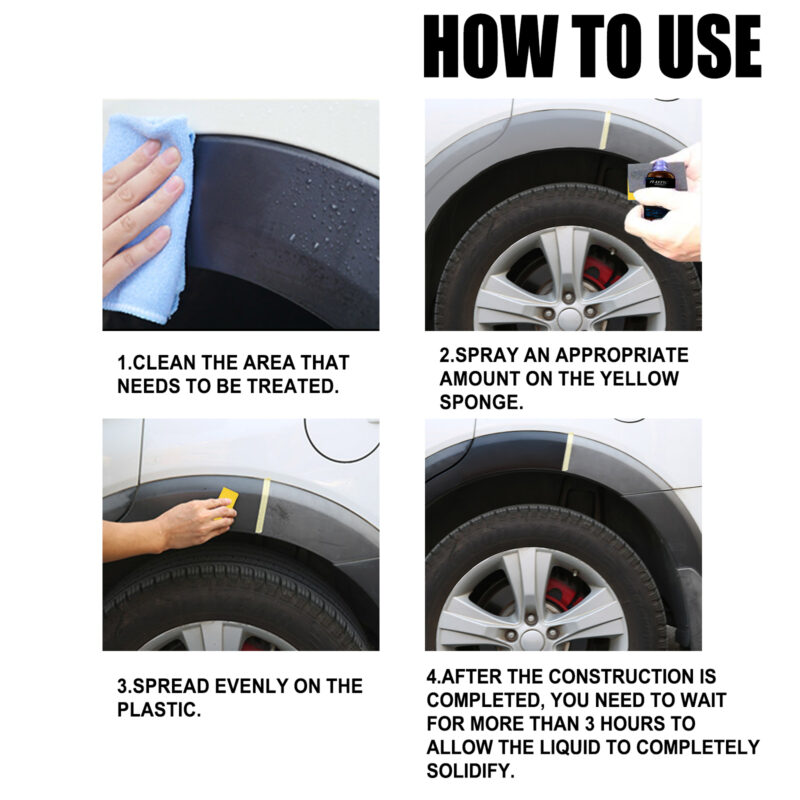 Multi-Purpose Car Interior Plastic Refurbisher – Surface-Safe Protective Formula - Image 5