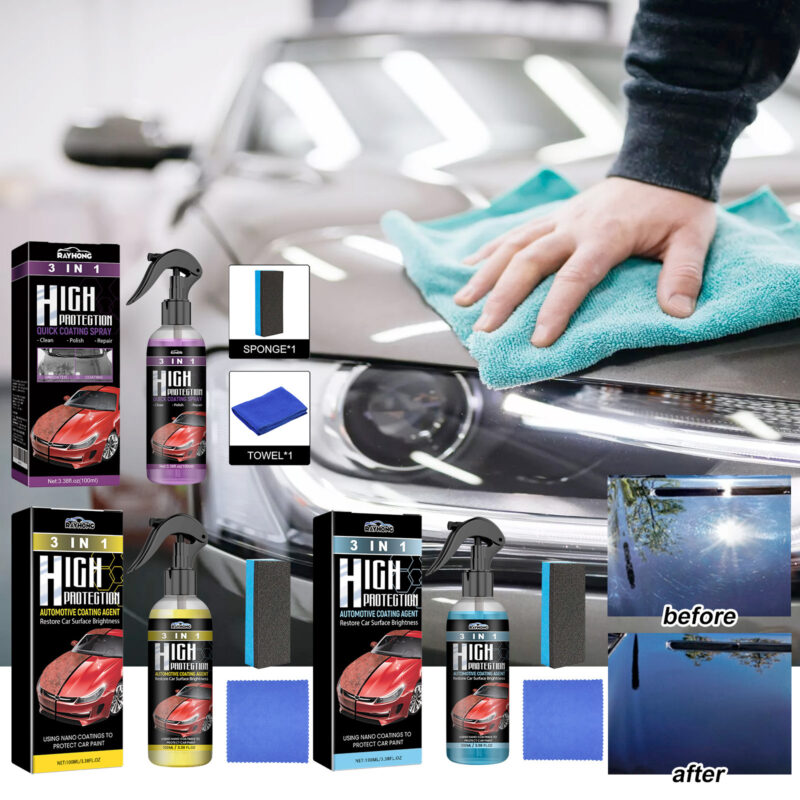 Multi-Purpose Car Paint Cleaner: Rust Protection, Scratch Repair – Fast-Acting, Surface-Safe - Image 2