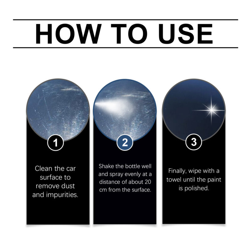 Multi-Purpose Car Paint Protector Spray – Antifouling, Waterproof Coating for Shine - Image 6