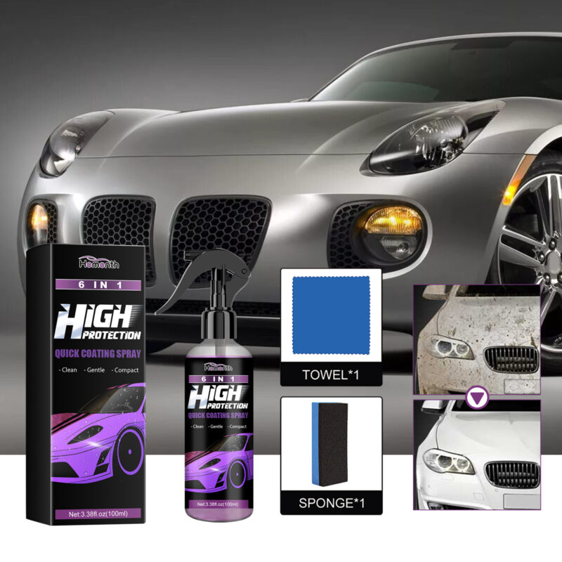 Multi-Purpose Car Protection Spray: Fast-Acting, Surface-Safe – Rust & Dirt Defense - Image 2